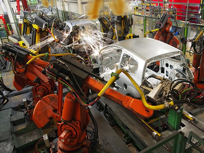 Advanced parts sequencing and logistics solutions allow automotive assembly line to run smoothly